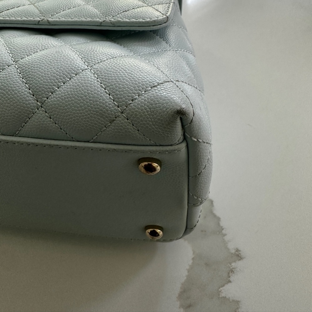 Coco Chanel top handle bag 100% authentic - Picture 11 of 16